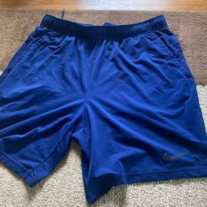 Nike Navy Dri-Fit Basketball Shorts